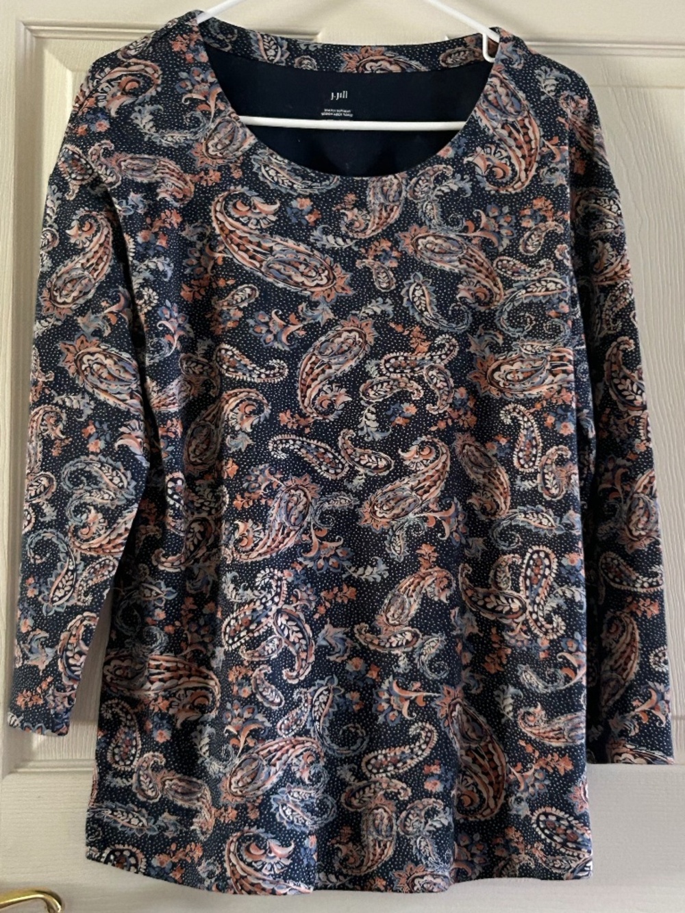 J.Jill Scoop Neck Tunic, Size Small